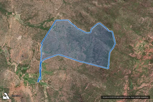 Imagem de satélite de FAZ. BOA VISTA - Parte 1 em Independência - CE