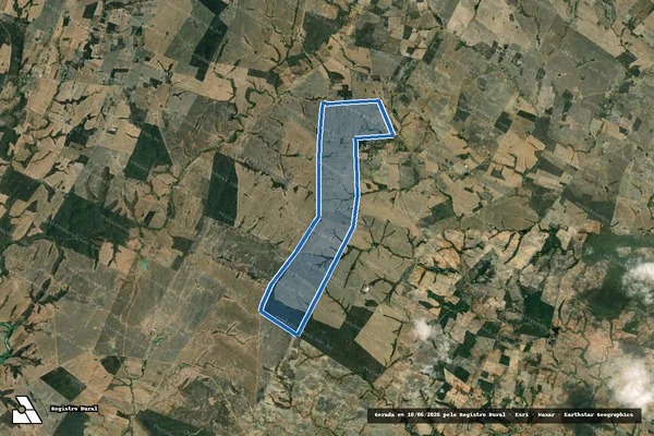 Imagem de satélite de FAZENDA TRES MARIAS - PERIMETRO_03 em Coronel João Sá - BA