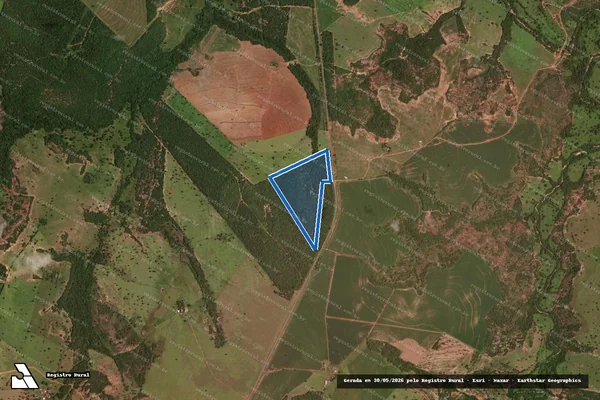 Imagem de satélite de Fazenda Matrinchã e Salto, LD Morro Alto - G-02 em Mineiros - GO