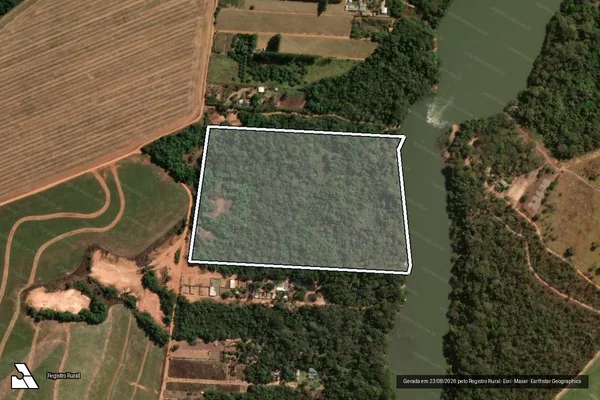Imagem de satélite de FAZENDA SÃO JOSÉ - GLEBA A7 em Sorriso - MT