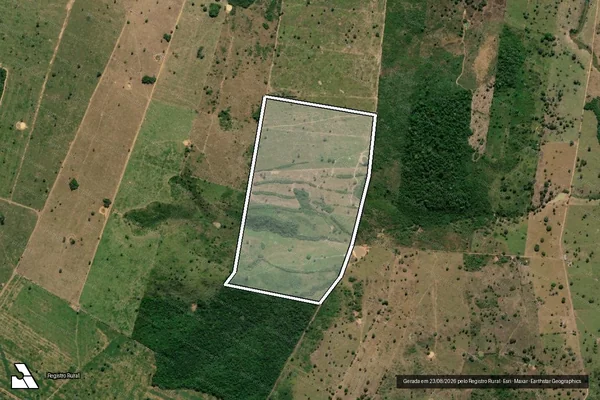 Imagem de satélite de FAZENDA UNIÃO - Parcela 1 em Cidelândia - MA