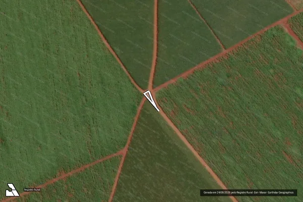 Imagem de satélite de Fazenda Santa Izabel da Serraria - Gleba H-1 em Jaú - SP