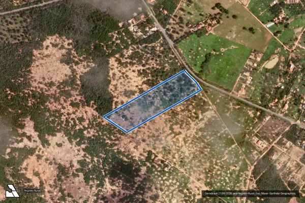 Imagem de satélite de Fazenda Alegre - Parte 3 em Janaúba - MG