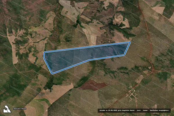 Imagem de satélite de Fazenda Morro Redondo I em Grajaú - MA