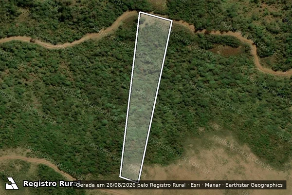 Imagem de satélite de FAZENDA CAMPESTRE DO PINTO - GLEBA 217 - LOTE 217 em Urubici - SC