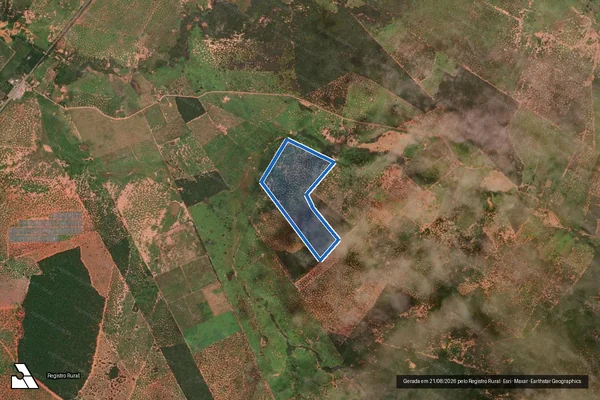 Imagem de satélite de Fazenda Bom Sucesso - Parte 3 em Francisco Sá - MG