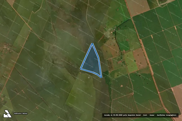Imagem de satélite de FAZENDA SANTA LÚCIA - GLEBA ?B? - GLEBA ?B? em Batayporã - MS