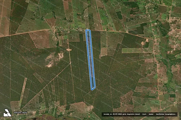 Imagem de satélite de Fazenda Lagoa - Gleba B - GLEBA_II em Catolândia - BA