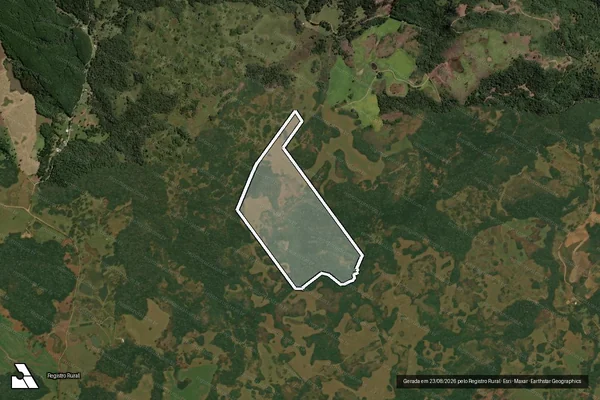 Imagem de satélite de Fazenda da Estrela - Parte 5 em Vacaria - RS