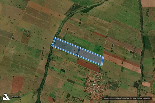 Imagem de satélite de Fazenda Santa Luzia ? Lote 6-C - Fda Santa Luzia - Lote 6-C em Terra Rica - PR