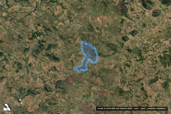 Imagem de satélite de FAZENDA SÃO MATEUS - Parte 2 em Ataléia - MG