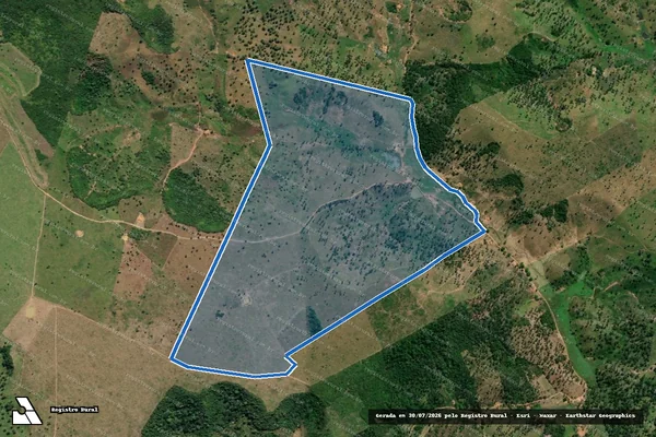 Imagem de satélite de Fazenda São Francisco  - Fazenda São Francisco em Marajá do Sena - MA