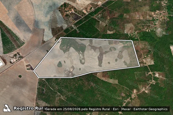 Imagem de satélite de TABOQUINHA DATA MUQUEM E OUTRAS - Parte 1 em Mata Roma - MA