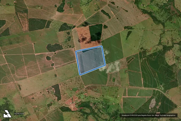 Imagem de satélite de Fazenda Feliz - Fazenda Feliz em Costa Rica - MS