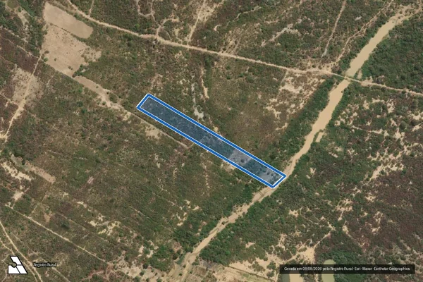 Imagem de satélite de Fazenda Rancho Novo - Parte 7 em Xique-Xique - BA
