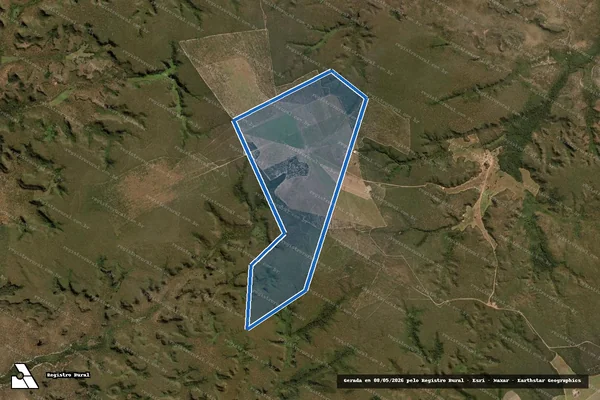 Imagem de satélite de FAZENDA SÃO LUÍS - FAZENDA SÃO LUÍS em Santa Filomena - PI
