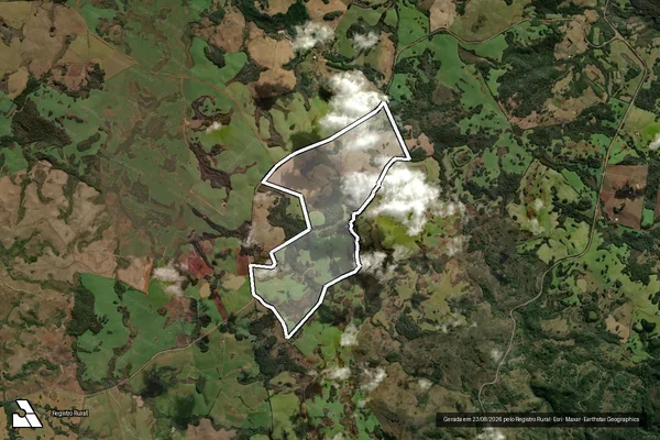 Imagem de satélite de Fazenda do Butiazinho - Parte 3 em Campestre da Serra - RS