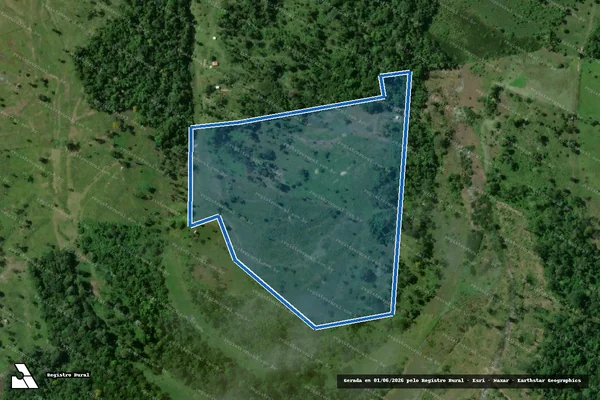 Imagem de satélite de Fazenda Rabo da Gata - Parcela 1 em Canavieiras - BA