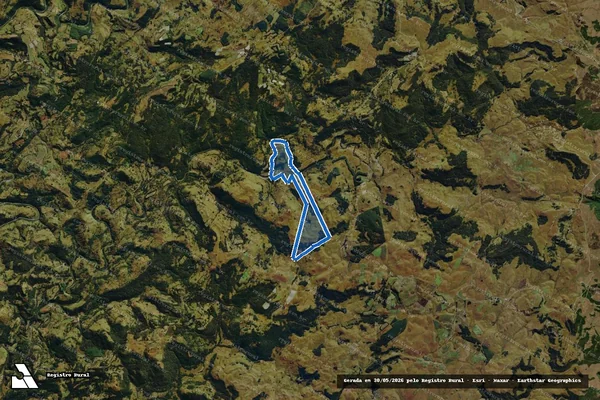 Imagem de satélite de Fazenda Santo Antão / Gleba B em São Joaquim - SC