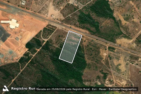 Imagem de satélite de Fazenda Gia - Chácara Gia IV em Balsas - MA