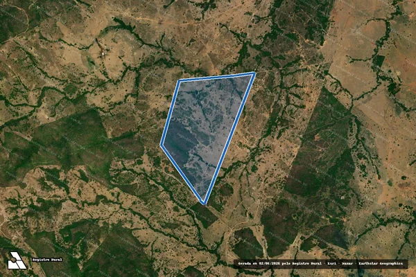 Imagem de satélite de FAZENDA BEBEDOURO OU DOS AMERICANOS em Diorama - GO