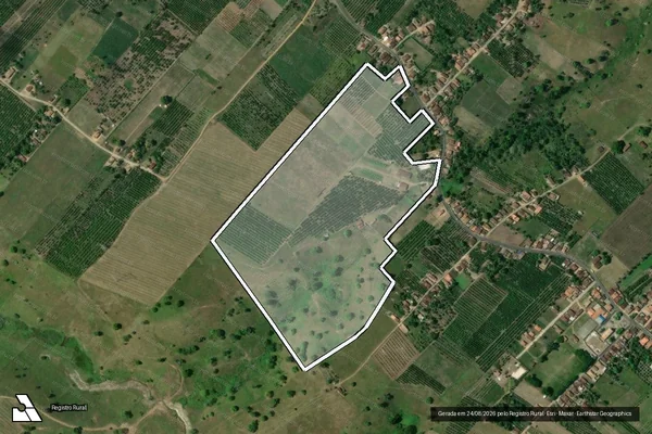 Imagem de satélite de FAZENDA JOÃO PINTO - Parte 1 em Pedrinhas - SE