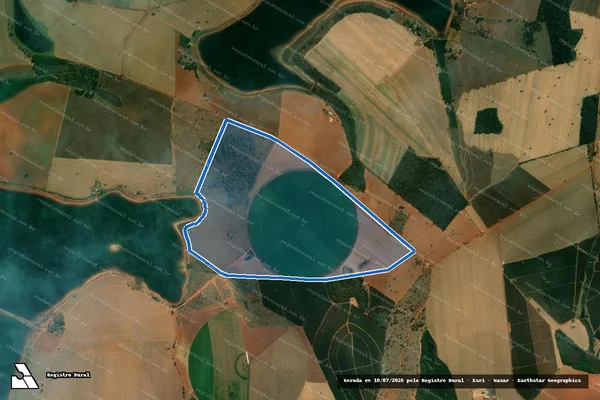 Imagem de satélite de Fazenda Boa Esperança I - Parte 1 em Formiga - MG