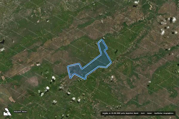 Imagem de satélite de FAZENDA MORIA em Barreirinhas - MA