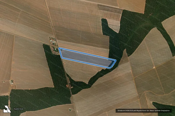 Imagem de satélite de FAZENDA BOM SUCESSO II - Parte 1 em Sorriso - MT