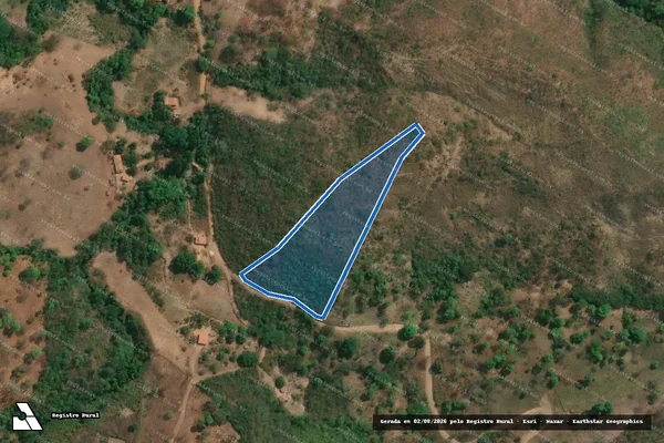 Imagem de satélite de TABOCAL RAJADO - Parte 1 em Diamantina - MG