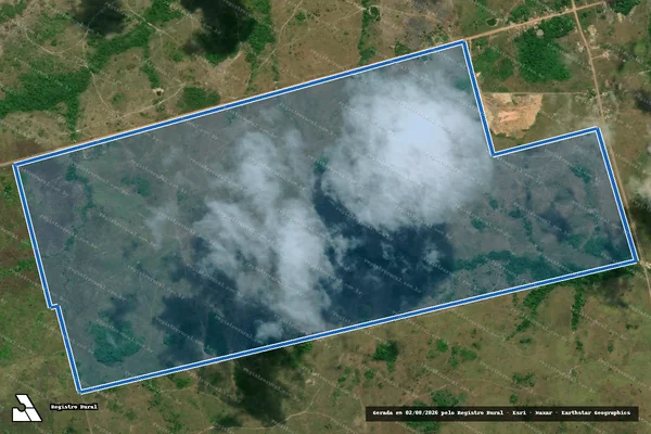 Imagem de satélite de Fazenda Paraná - Parte 1 em Centro do Guilherme - MA