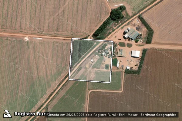 Imagem de satélite de Fazenda Santa Maria - Lote 37E / Fazenda Santa Maria - Lote 37E - Gleba 01 em Formosa do Rio Preto - BA