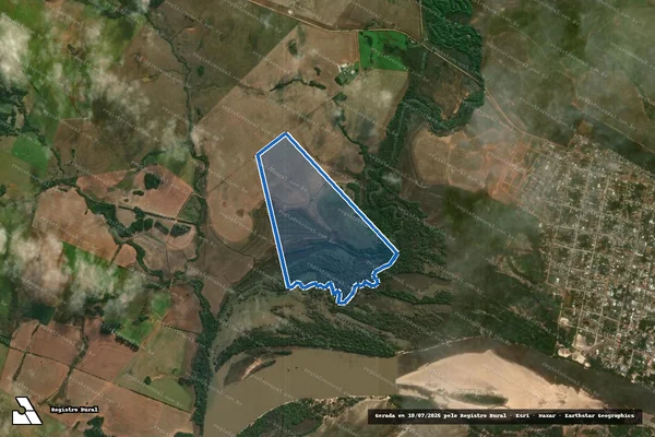 Imagem de satélite de AGROPECUÁRIA IRMÃOS MIGOTTO I - Única em Manoel Viana - RS