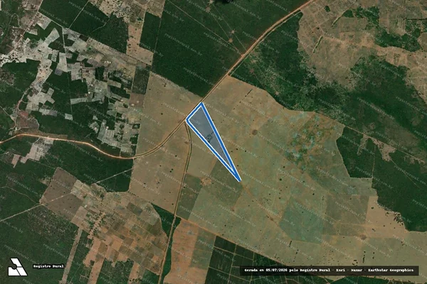 Imagem de satélite de FAZ AMIZADE em Ruy Barbosa - BA