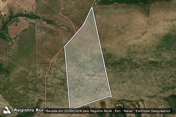 Imagem de satélite de FAZENDA SÃO JOAQUIM - Parte 04 em Miracema do Tocantins - TO
