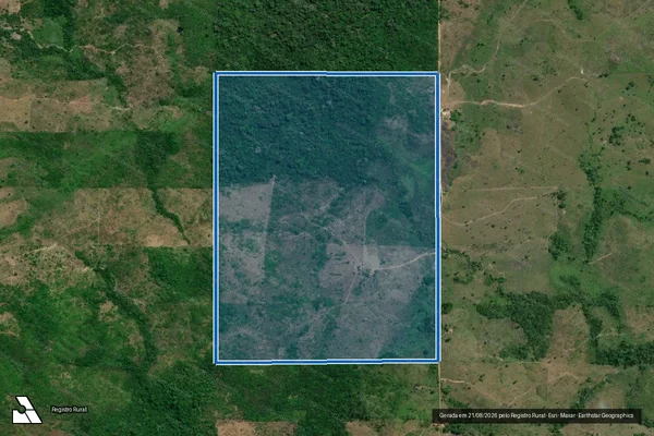 Imagem de satélite de FAZENDA BARBATÃO - Parte 1 em Novo Repartimento - PA