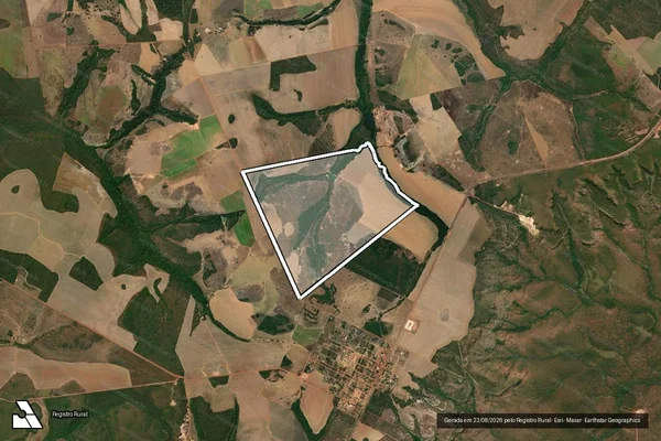 Imagem de satélite de FAZENDA DOS MENINOS - Parcela 1 em Canarana - MT