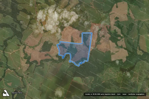 Imagem de satélite de FAZENDA SANTA MÔNICA - FAZENDA SANTA MÔNICA em Tatuí - SP