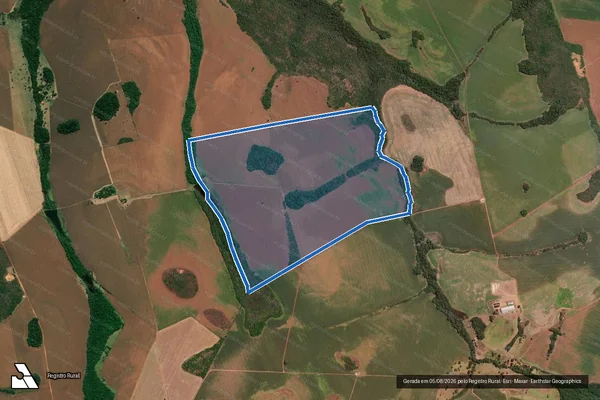 Imagem de satélite de Fazenda Novo Mundo - Parte 1 em Caiapônia - GO