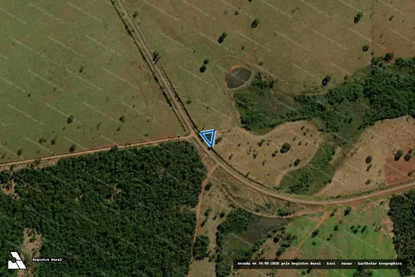 Imagem de satélite de Fazenda Estação Formiga  - Goias 02 em Dois Irmãos do Buriti - MS