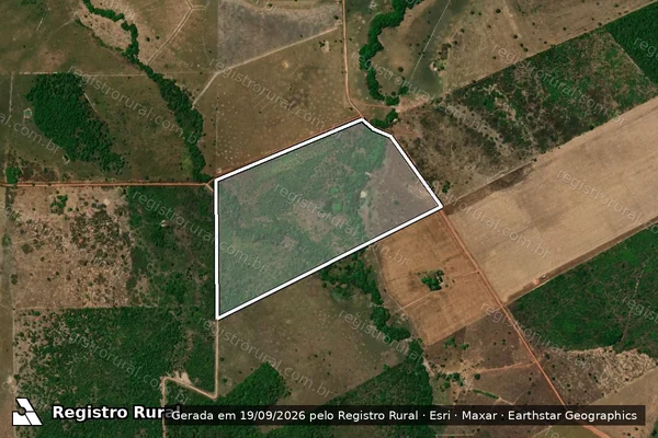 Imagem de satélite de LOTE 30 - PROJETO DE ASSENTAMENTO PIRACICABA / Gleba ''B''