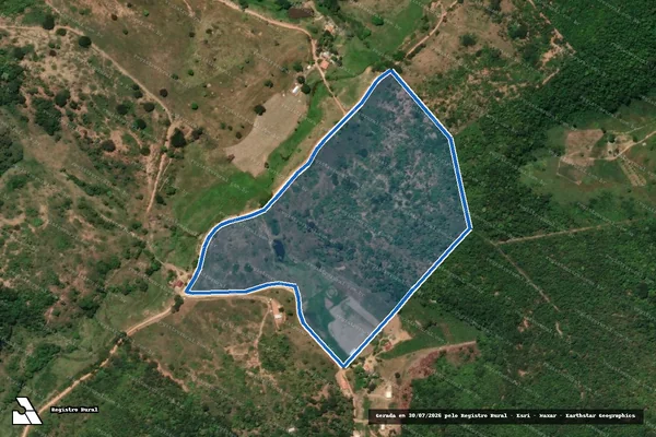 Imagem de satélite de FAZENDA SANTA HELENA - Parte 2 em Teófilo Otoni - MG