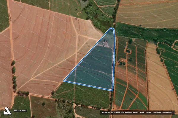 Imagem de satélite de Sítio São José - Parte 1 em Borborema - SP