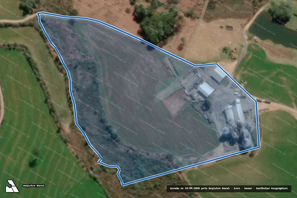 Imagem de satélite de FAZENDA XANADU - Matrícula 488 - ÁREA 2 em Fernandes Pinheiro - PR