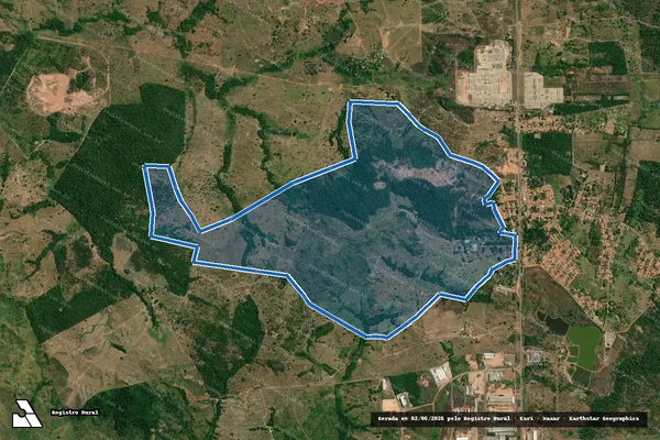 Imagem de satélite de FAZENDA HARAS SHALON em Imperatriz - MA