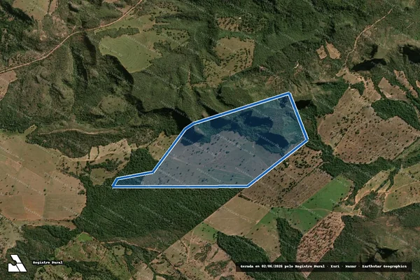 Imagem de satélite de Fazenda Santo Antonio em Dom Aquino - MT