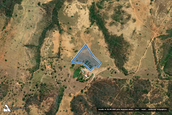 Imagem de satélite de FAZENDA BAIXA - Parte 16 em Montes Claros - MG