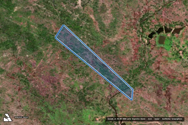 Imagem de satélite de SANTA LUZIA - SANTA LUZIA em Coivaras - PI
