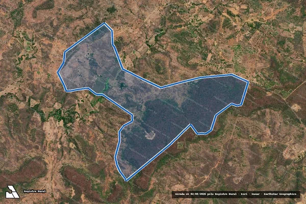 Imagem de satélite de BELA VISTA - DATA: TABOLEIRO GRANDE - Parte 1 em Oeiras - PI