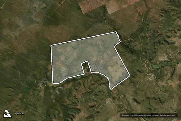 Imagem de satélite de FAZENDA CAMPO GRANDE - Parcela 1 em Januária - MG
